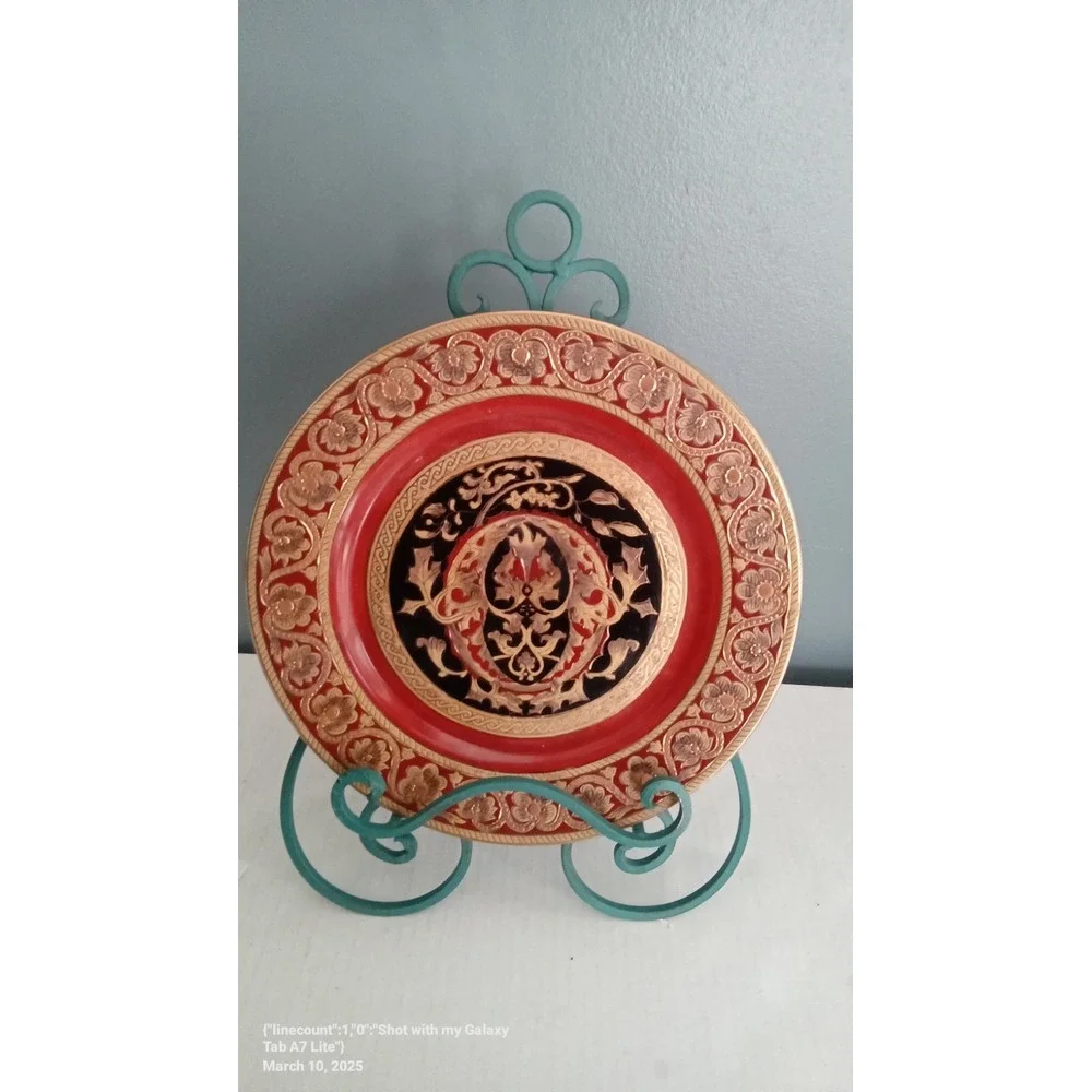 Vintage‎ Winterthur By Oriental Accent Decorative Plates 4pcs